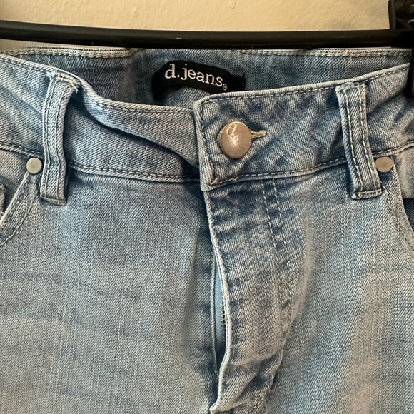 Light Blue Women's Jeans - Picture 2 of 4